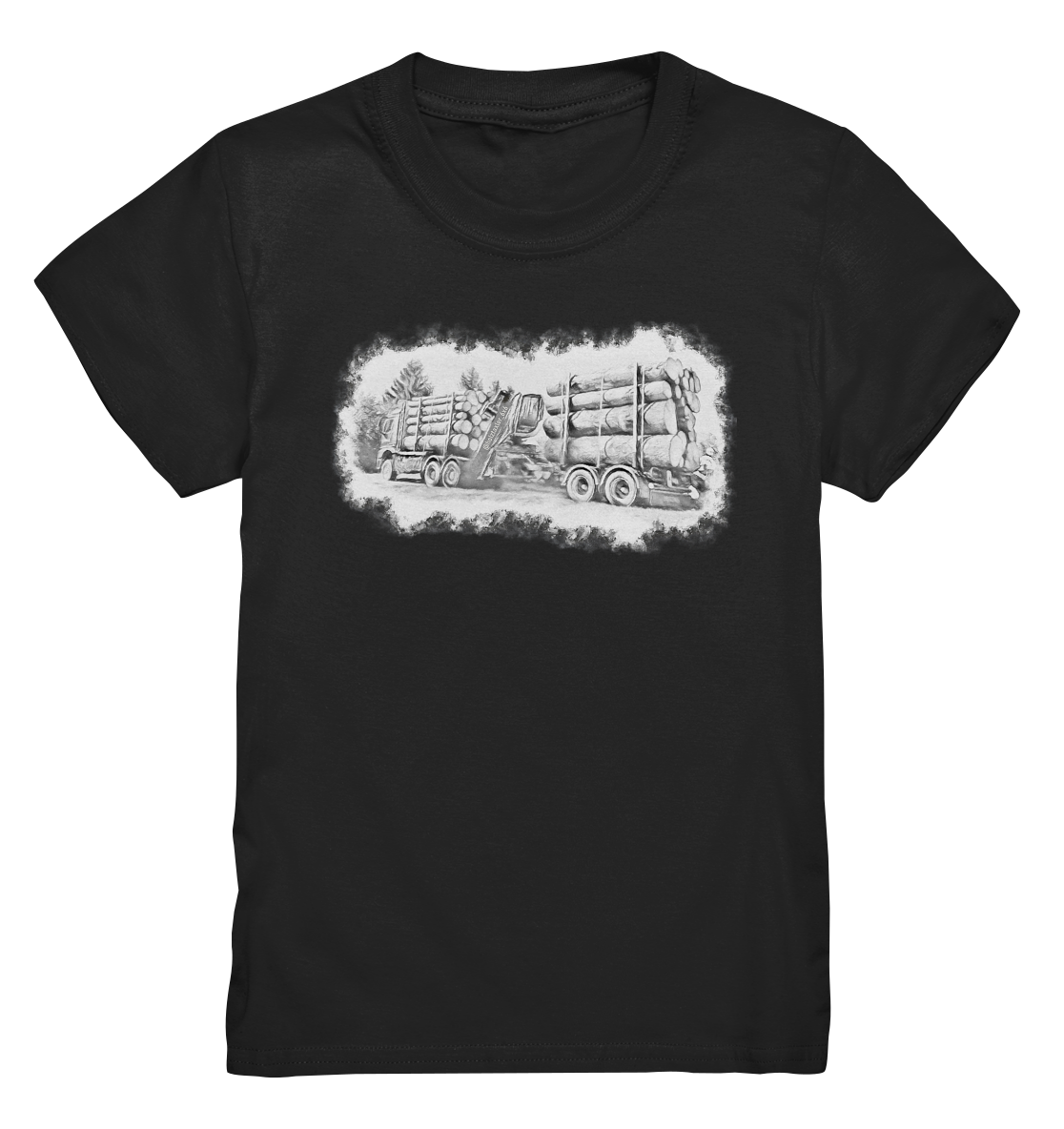 Holztaxler_6x6 - Kids Shirt