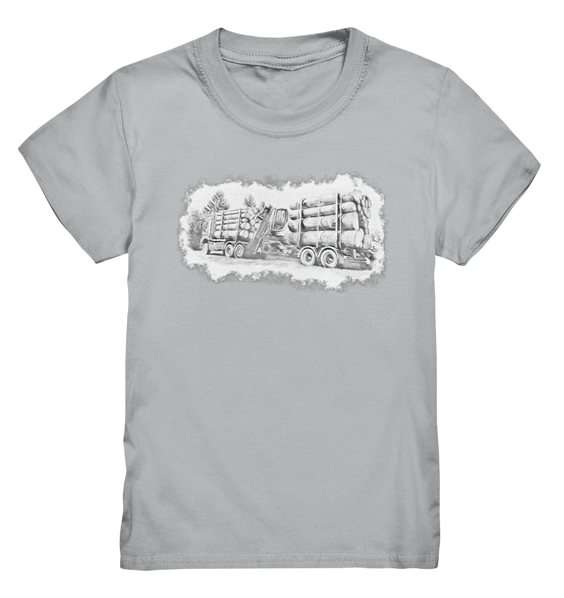 Holztaxler_6x6 - Kids Shirt