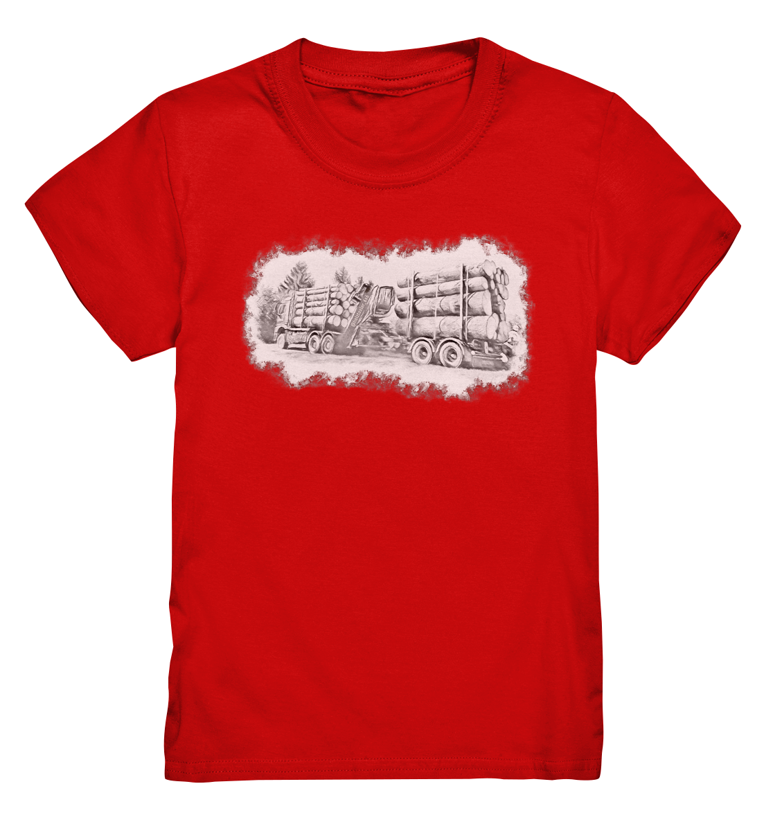 Holztaxler_6x6 - Kids Shirt