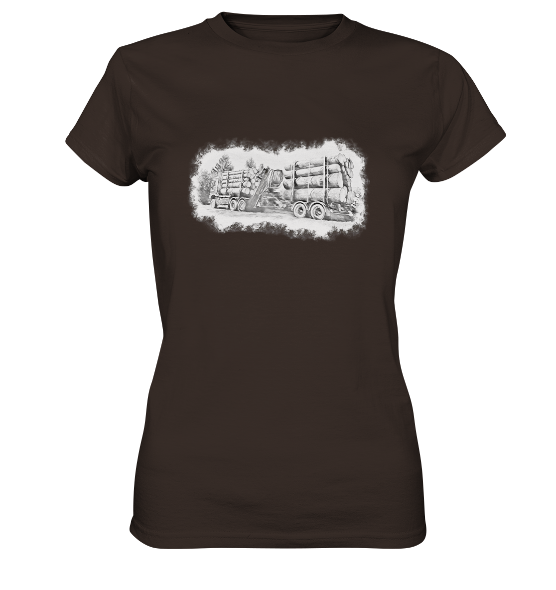 Holztaxler_6x6 - Damen-Shirt