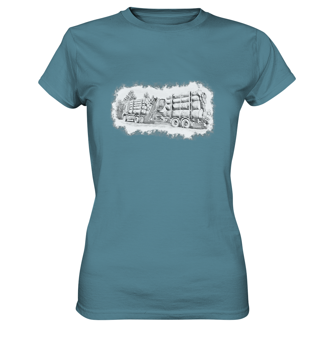 Holztaxler_6x6 - Damen-Shirt