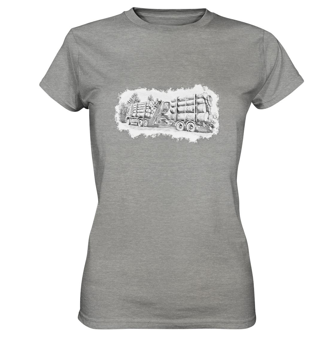 Holztaxler_6x6 - Damen-Shirt