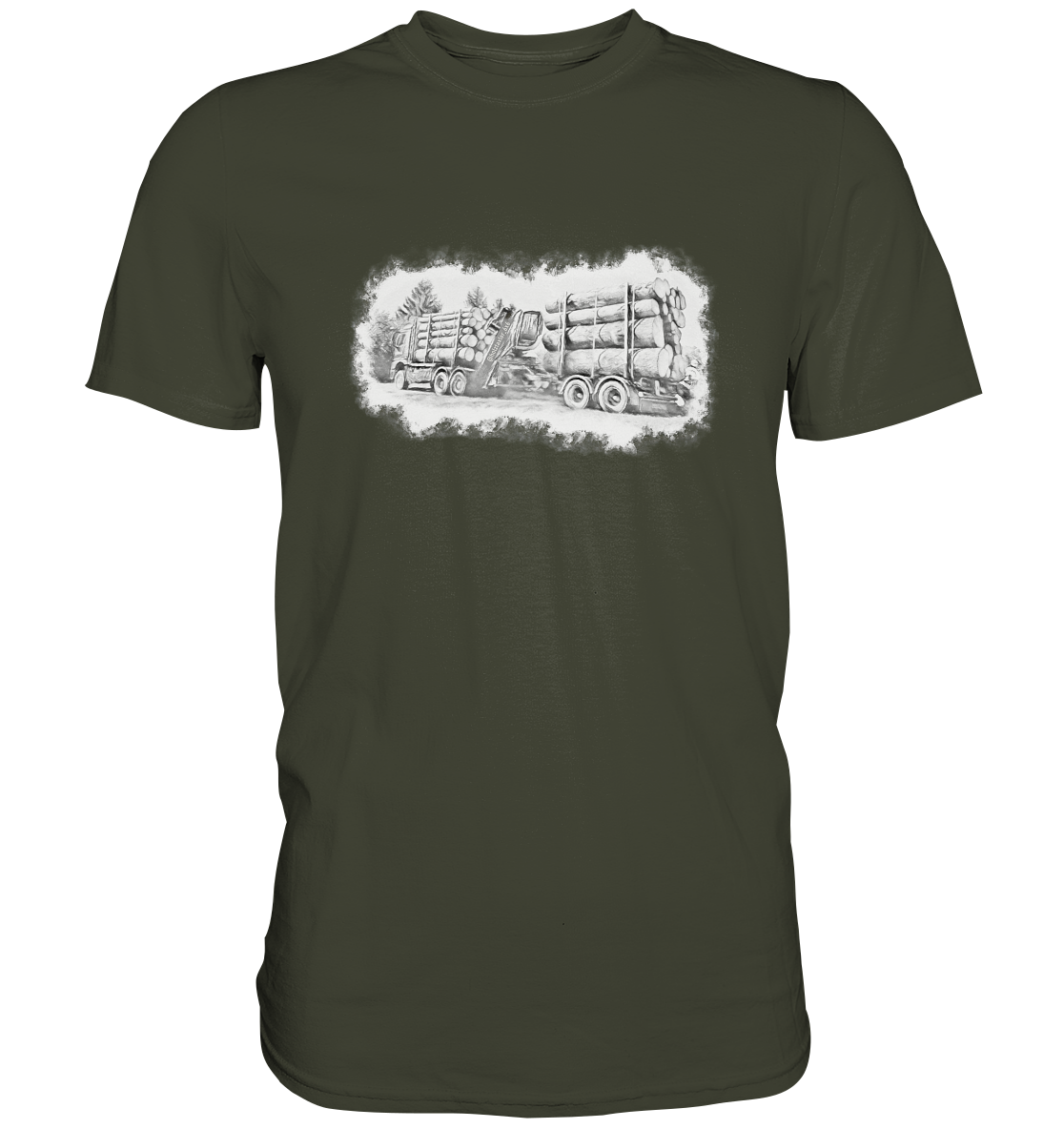 T-Shirt "Holztaxler_6x6"