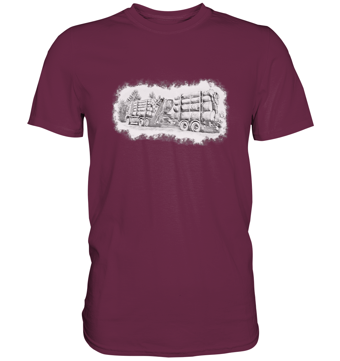T-Shirt "Holztaxler_6x6"
