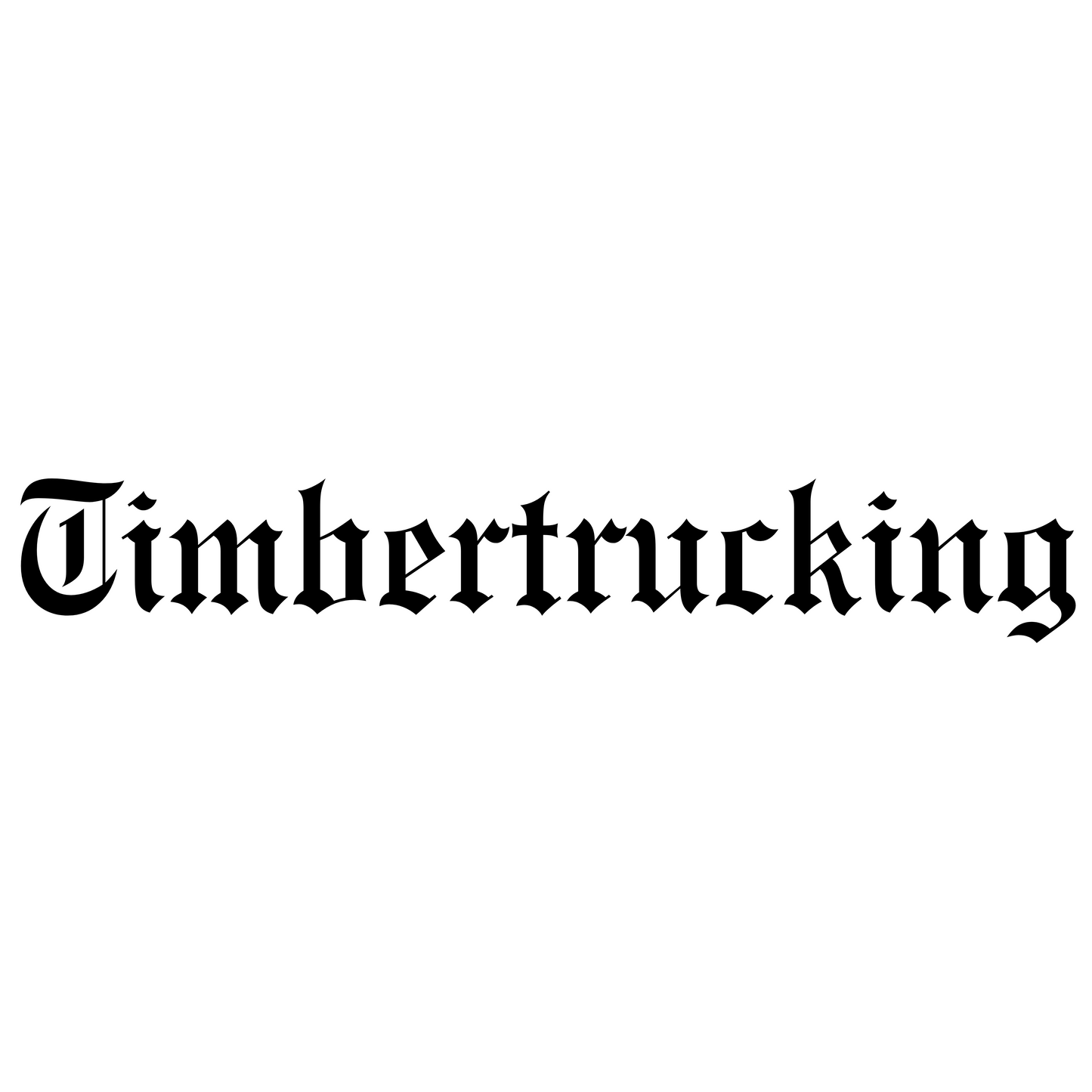 Timbertrucking / Aufkleber groß