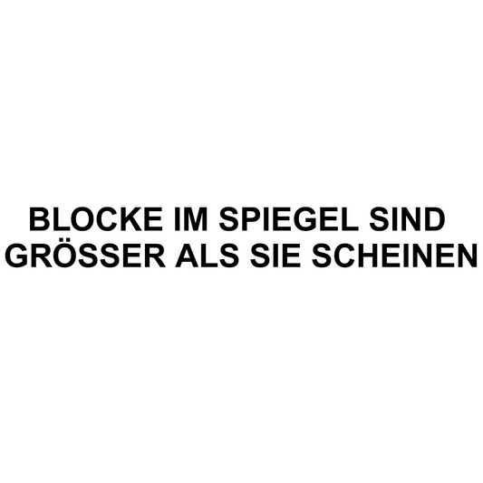 Blocke / Sticker klein